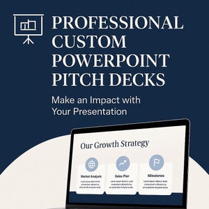 Professional Custom PowerPoint Pitch Decks