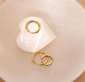 16G Titanium Chunky Bold Hoops • Lobe Earrings • Cartilage Hoop • Conch Septum Jewelry • Gold Earrings • Bridesmaid Gifts • Gift for Her