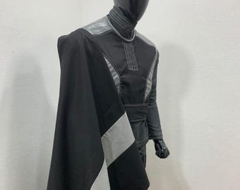 Beskar Din Djarin Inspired By Mandalorian Star War Green Flight Suit With Vest & Cape | 4-Piece Bounty Hunter Outfit | Cosplay Costume