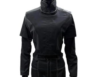 Bo-Katan Kryze Mandalorian Cosplay | Star Wars Flight Suit & Armor Undersuit | Custom Bounty Hunter Costume