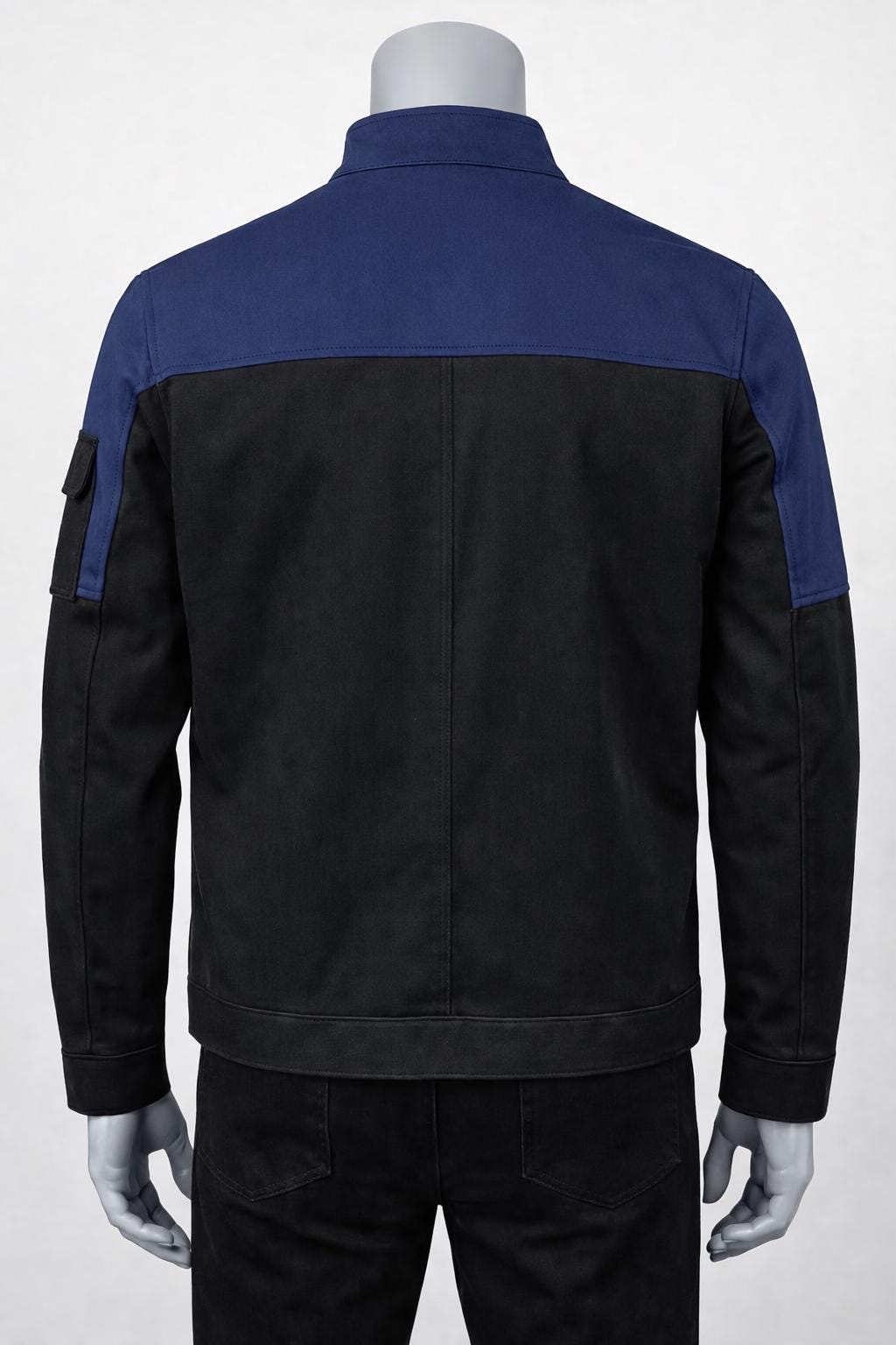 Fallout Inspired Vault Style Jacket – Black & Blue Cosplay Jacket ...