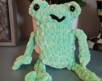 Crochet Leggy Frog