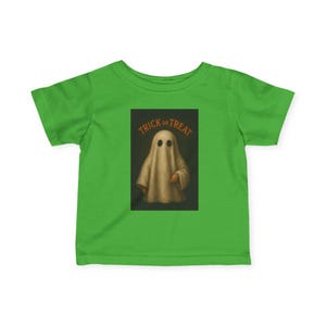 Ghosty Trick-or-Treat Infant Tee | Spooky Halloween Shirt