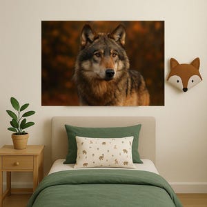Eyes of the Wild – Wolf in Winter Stillness
