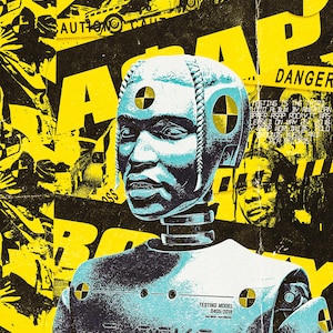 ASAP Rocky - Digital Art Poster Download - Wall Art - Cover Poster - Home Decor - Music Design - Headshot - Rappers - Unique Portrait