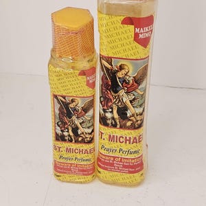 St. Michael Prayer Perfume – Spiritual Cologne for Protection, Blessings and Cleansing | 500ml & 250ml