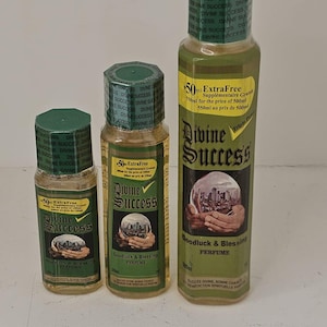 Divine Success Perfume – Goodluck and Blessing Spiritual Cologne | Original & Fortified | 150ml, 250ml, 500ml
