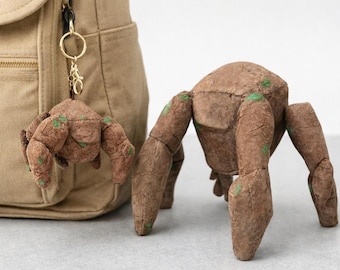 Project Hail Mary Rocky Plush Keychain | Alien Hand Plush Toy | Sci-Fi Book Inspired Gift | Cute Space Creature Keychain | Nerd Gift