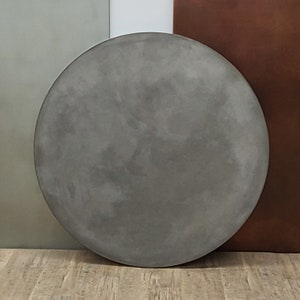 48 round concrete table top top