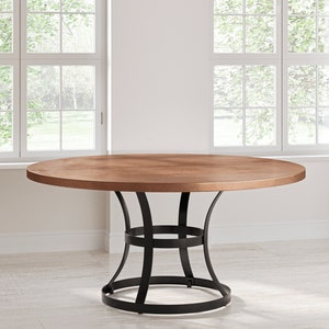 Round Copper Dining Table, Copper Pedestal Dining Table,  Round Copper Pedestal Dining Table, Round Copper Top Table, Round Copper Table