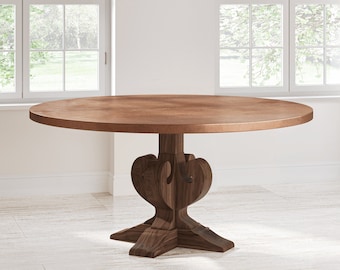 Round Copper Dining Table, Copper Pedestal Dining Table,  Round Copper Pedestal Dining Table, Round Copper Top Table, Round Copper Table