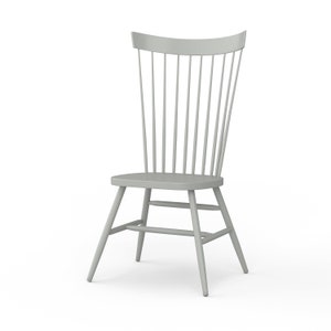 Custom Painted Dining Chair, Solid Wood Chairs, Painted Dining Chair