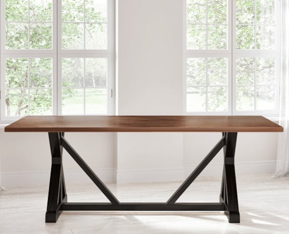 Copper top dining table best sale