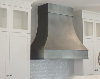 Zinc, Copper, and Brass Range Hoods