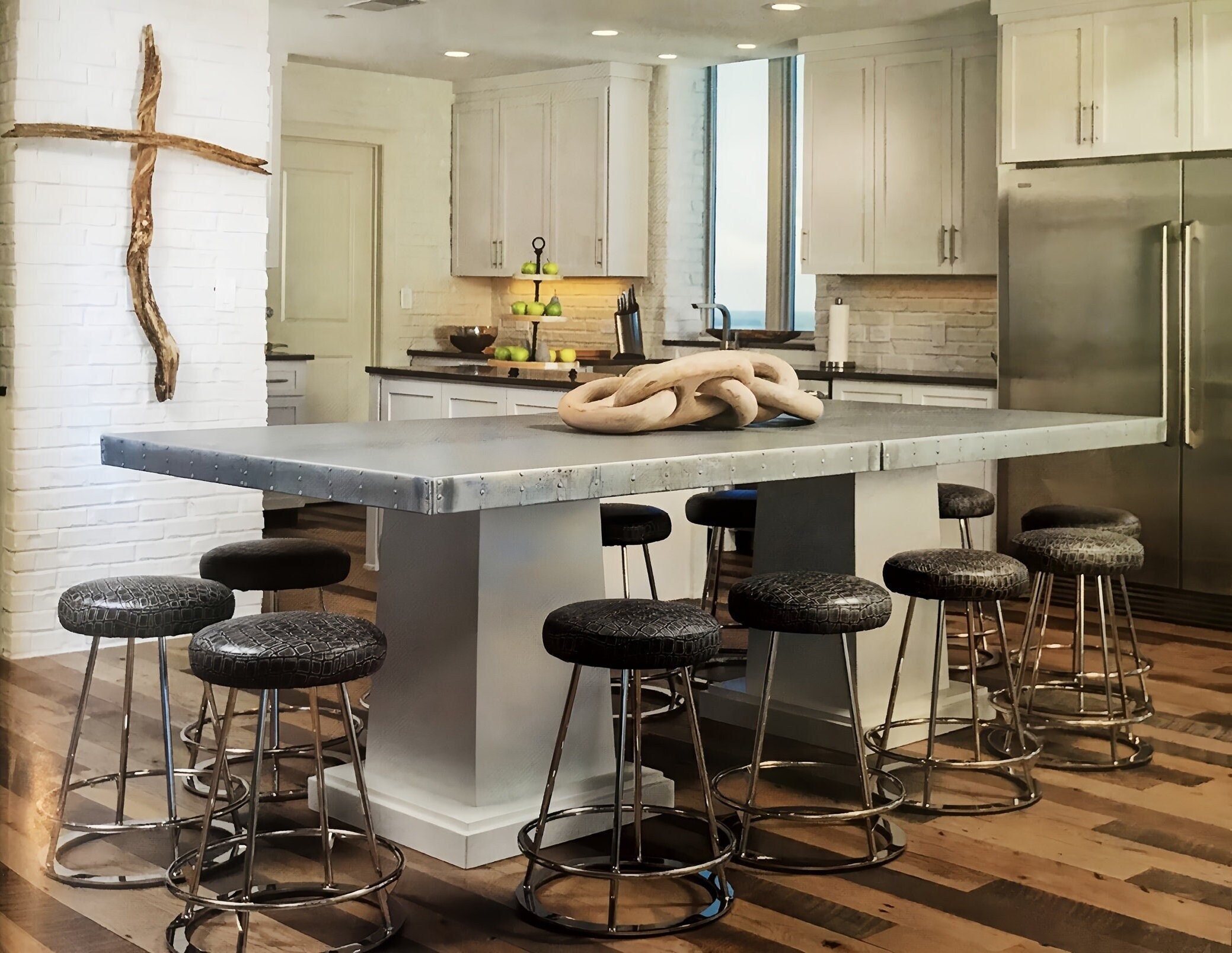 Large Kitchen Island With Seating