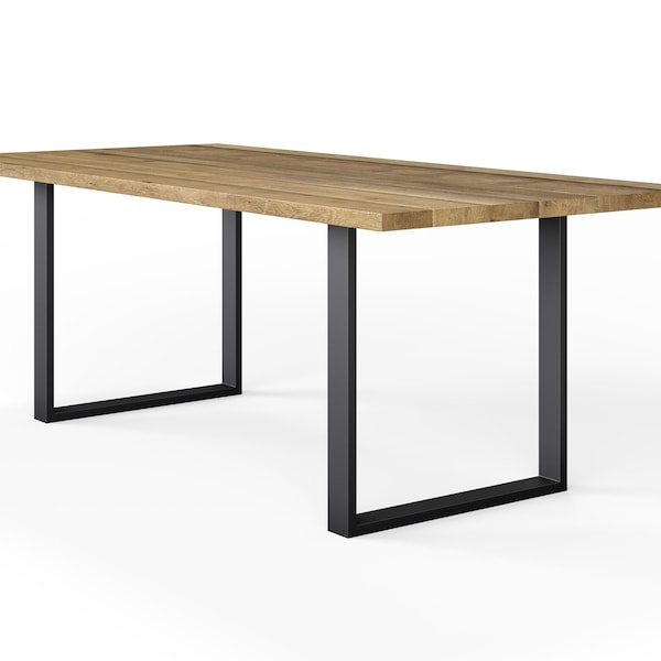 Wood Rectangular Dining Table Base Etsy