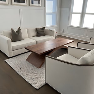 Black Walnut Modern Coffee Table
