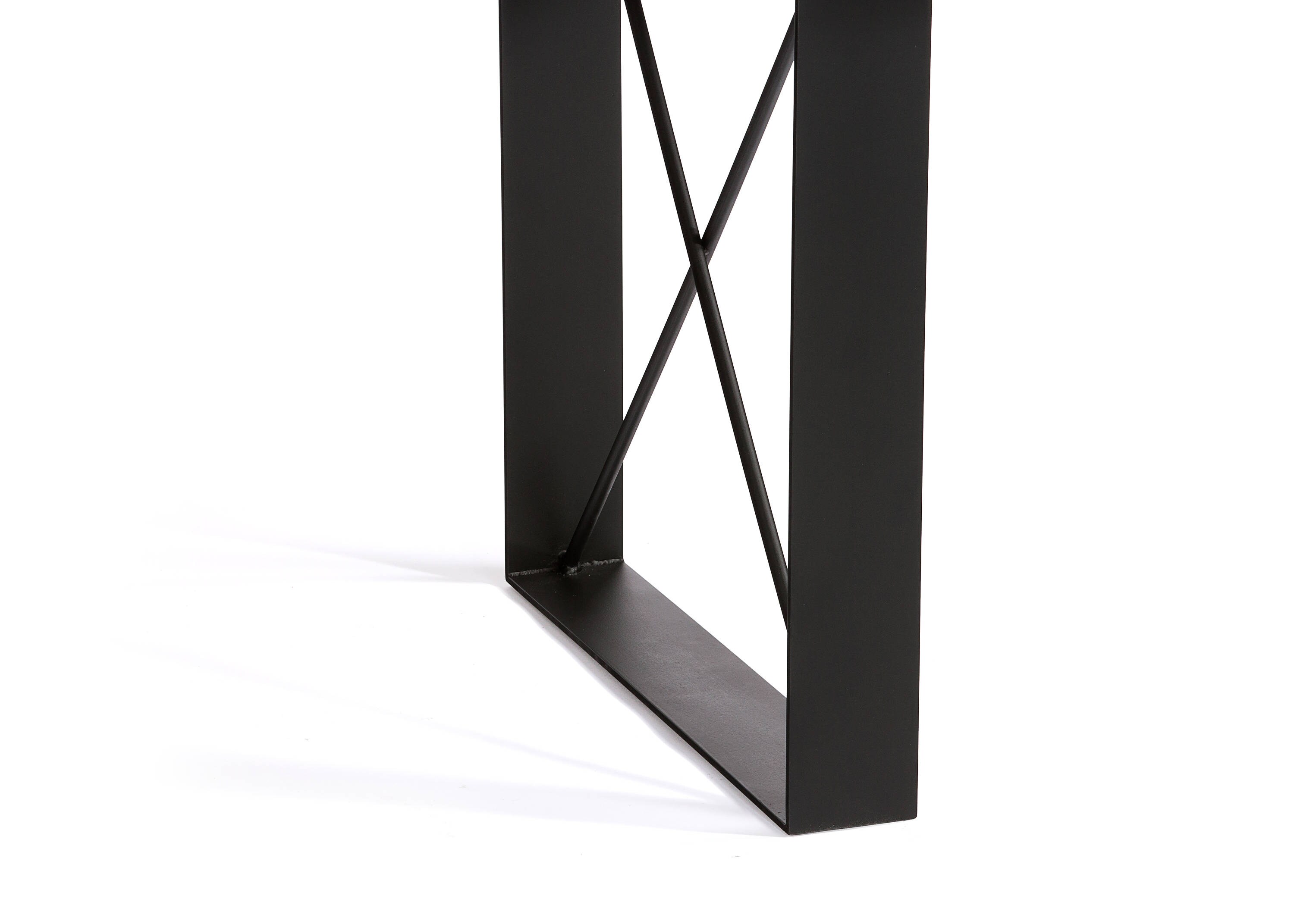 The SOHO Oval Zinc Top Dining Table with Metal Base Zinc Etsy