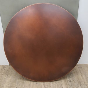 Round Copper Table Top, Copper Tops, Copper Table Top, Round Copper Tabletop, Round Copper Tops
