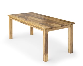 Parsons Wood Dining Table