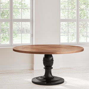 Round Copper Dining Table, Copper Pedestal Dining Table, Round Copper Pedestal Dining Table, Round Copper Top Table, Round Copper Table 画像 3