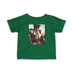 Knight-Themed Infant Tee, Baby T-Shirt, Toddler Gift, Kids Birthday Outfit, Cute Baby Clothes, Baby Shower Present