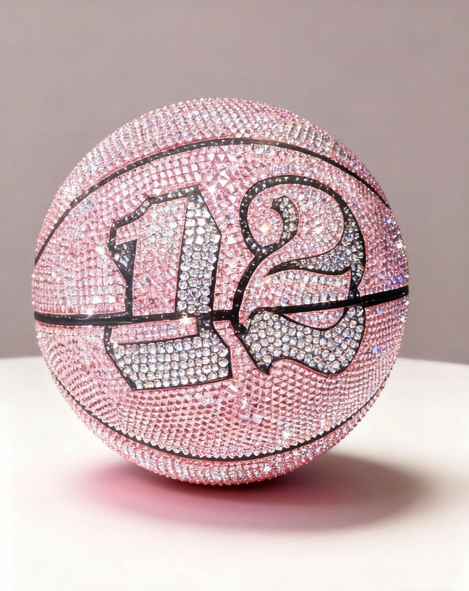 Custom Rhinestone Basketball, Handmade Bling Sport Decor - Etsy