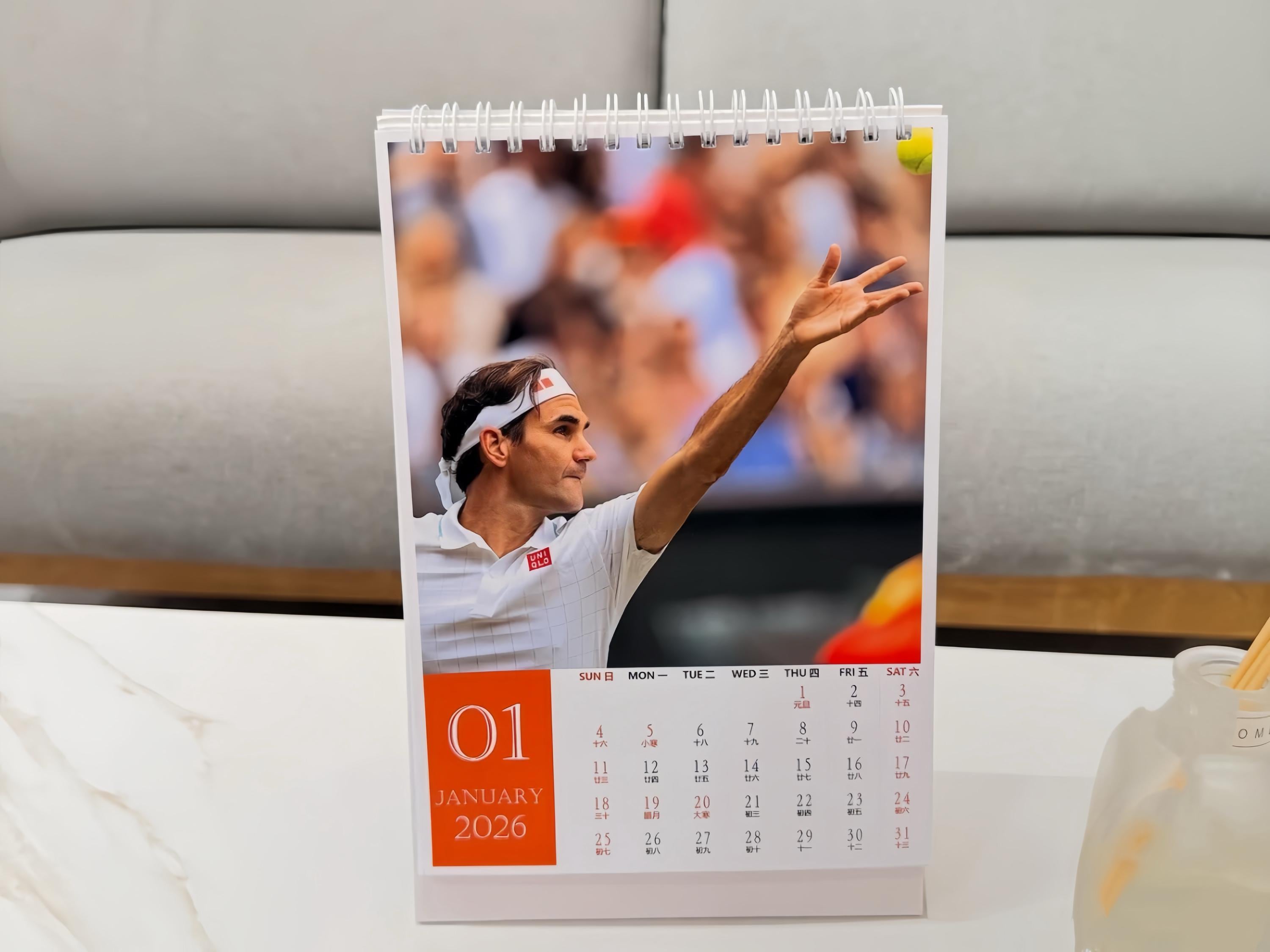 ロジャー・フェデラー Wilson」を発売 by Collection Classics Collection」第2弾の「RF RF カレンダーセット カレンダー・スケジュール