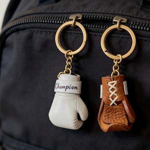 Handmade Personalized Mini Boxing Glove - Italian Leather Heirloom