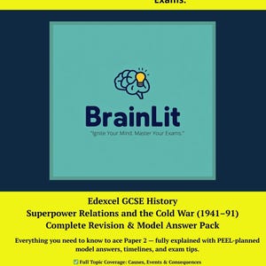 Superpower Relations and the Cold War 1941–91: The Ultimate Edexcel GCSE Study Guide