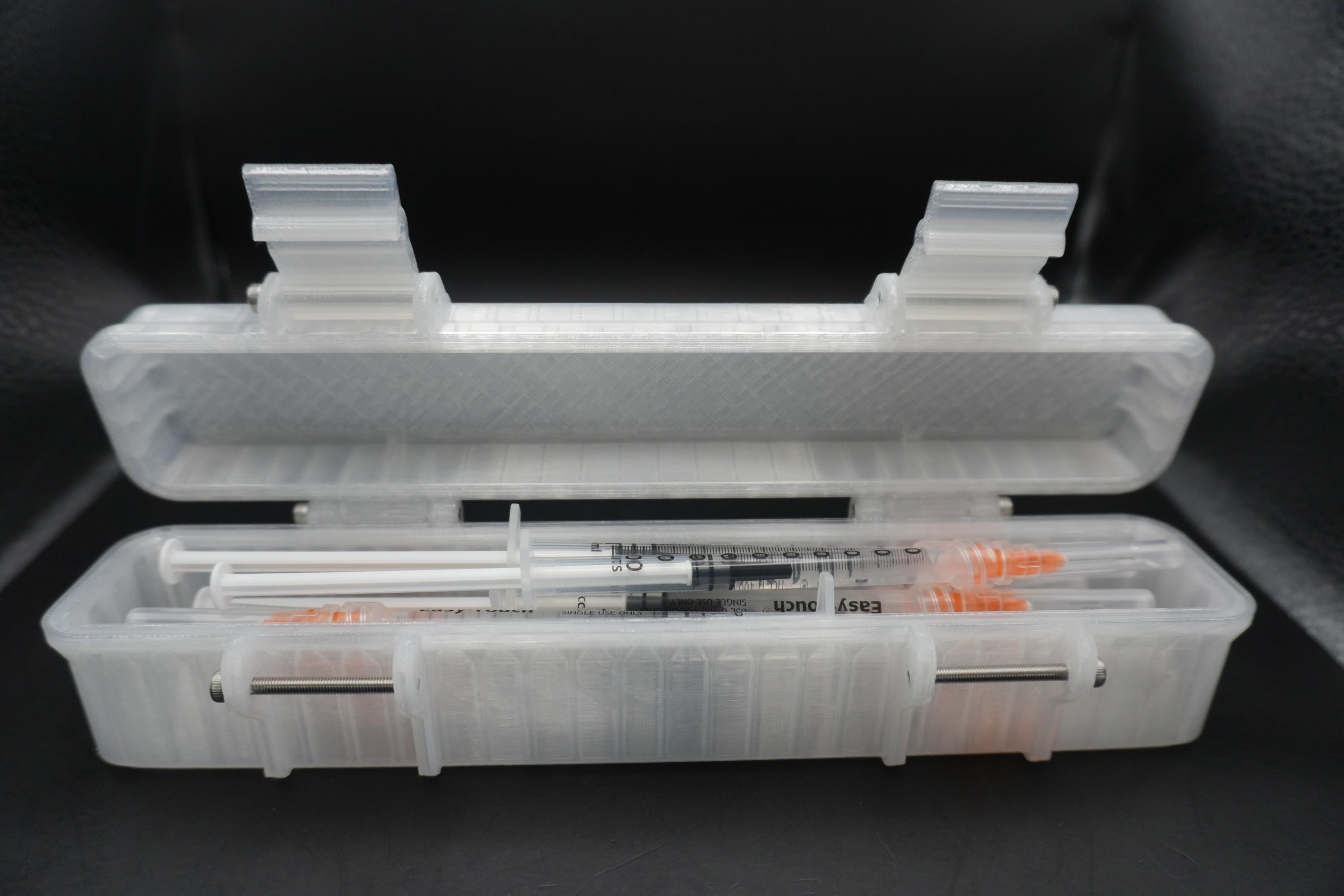 Prefilled Syringe Travel Case - Small - up to 7 Prefilled Syringes - 3D  Printed Refrigerator Box - GLP1, Tirz, Reta, Peppers, Peps