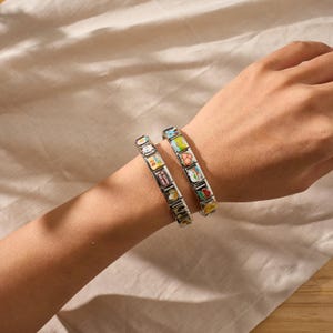 Italian charm bracelet - Ritorno al Futuro Y2k Style - 9mm Lifestyle charms -  Love Charms -  Stainless Steel - Y2k Style Charms