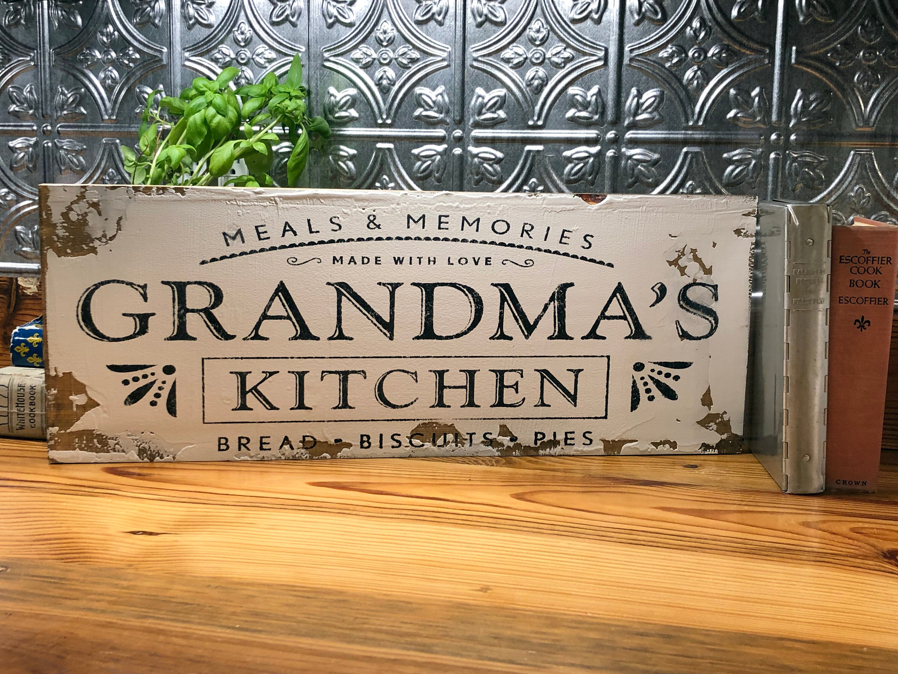 Kitchen Decor Grandma's Kitchen Farmhouse Style Wall Etsy