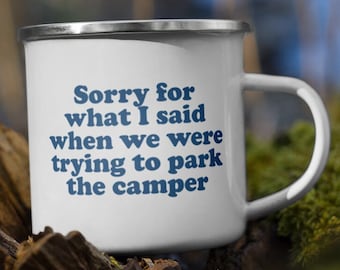 CAMPER LIFE  Funny Cheeky Coffee Mug Gift Camp Hiking