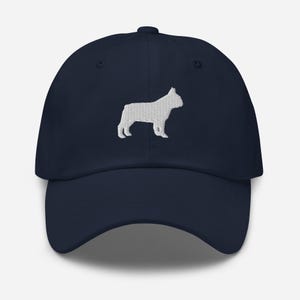 French Bulldog Embroidered Cotton Hat
