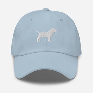 Beagle bestickter Baumwollhut