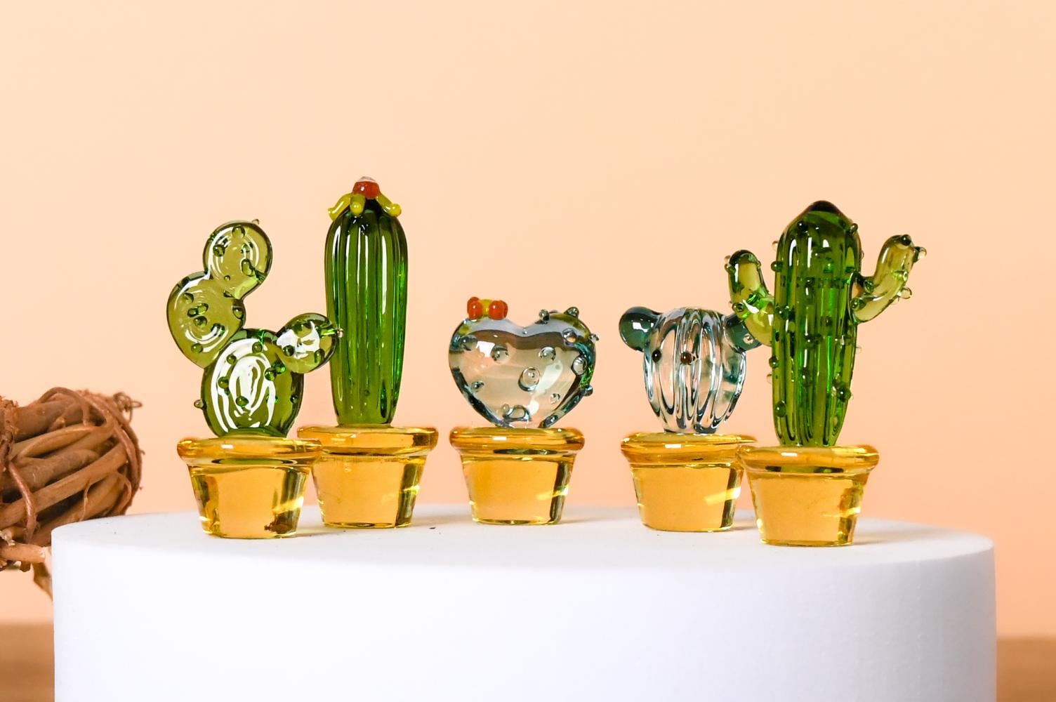 Glas kakteen - Etsy.de