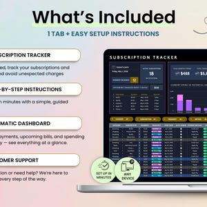 All-in-one -subscription tracking system