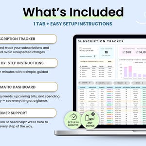 All-in-one -subscription tracking system