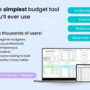The simplest budget tool you’ll ever use.