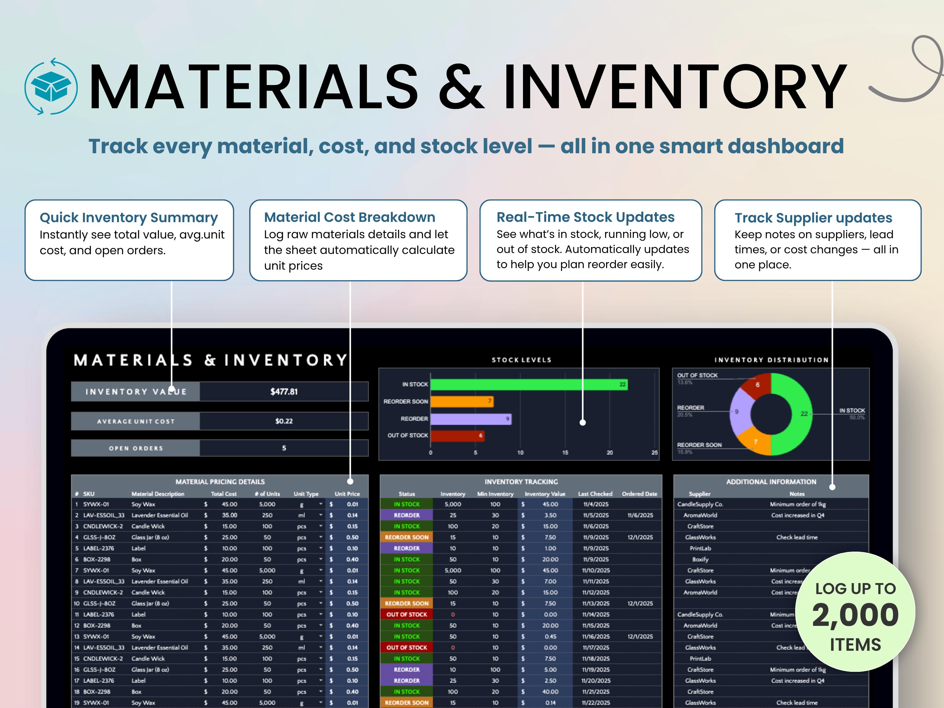 Pricing Calculator Spreadsheet Google Sheets Dark Mode Pricing Template ...