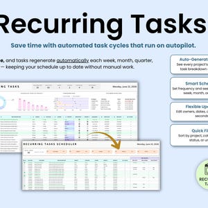 Task Tracker Recurring Tasks