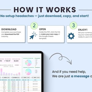 How to purchase and download your subscription tracker