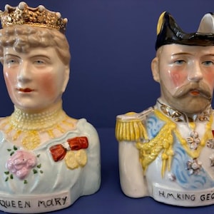 King George V and Queen Mary-British Royalty Commemorative-Jug