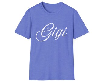 Gigi T-Shirt, Soft Style Grandma Tee