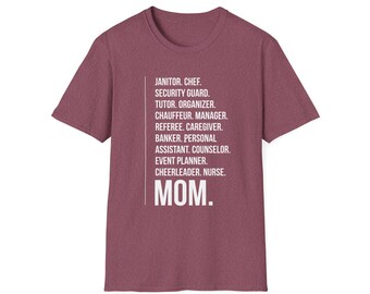 Soft Cotton Mom T-Shirt: Stay-at-Home Comfort