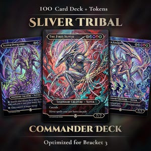 Sliver Tribal EDH | 108 Custom Cards | Full-Art Commander Deck