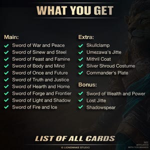 Mirran Swords for EDH: 18 Full-Art Equipment Proxy Cards image 8