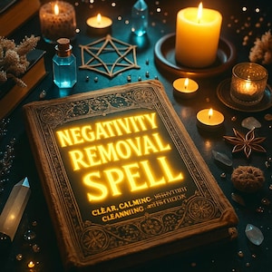 Negativity Removal Spell - Restore Your Inner Balance, Cleanse