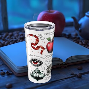 Twilight-beker: roestvrij staal 20 oz, op vampier geïnspireerd drinkgerei